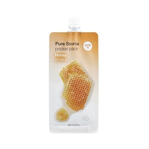 Ночная несмываемая маска с медом MISSHA HONEY PURE SOURCE POCKET PACK 10ml