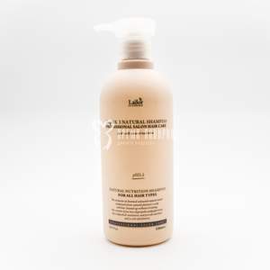 Органический безсульфатный шампунь с экстрактами и эфирными маслами для чувствительной кожи головы LA'DOR TRIPLEX NATURAL SHAMPOO 530ml