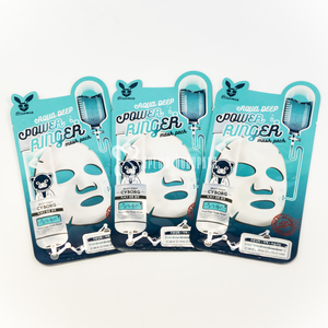 Тканевая маска для лица с гиалуроновой кислотой ELIZAVECCA  DEEP POWER RINGER MASK PACK  28гр